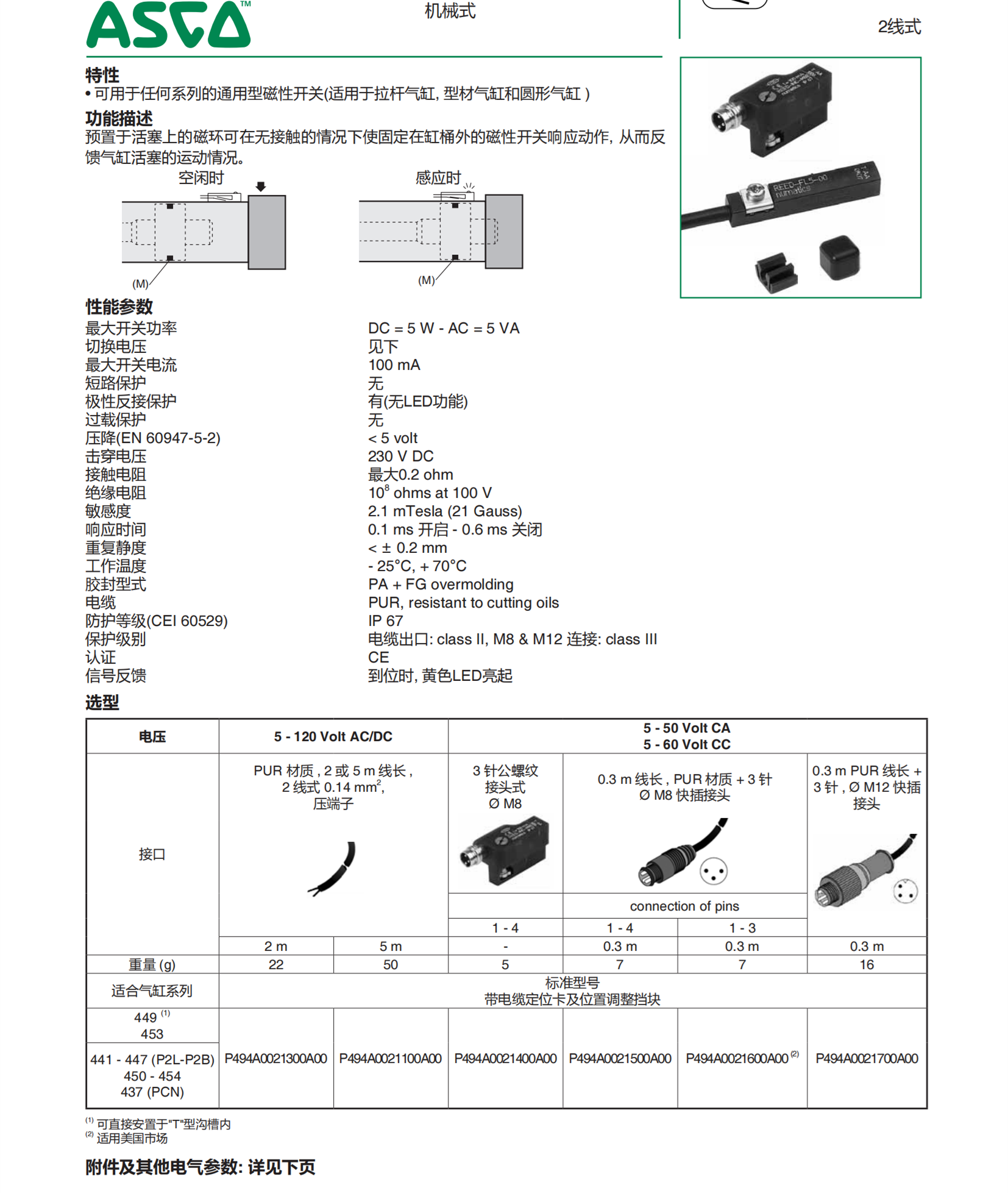 原装ASCO脉冲电磁阀SCR353G060