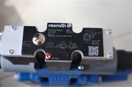 3DREPE6C-2X/25EG24N9K31/F1M R900958848 力士乐REXROTH 比例阀