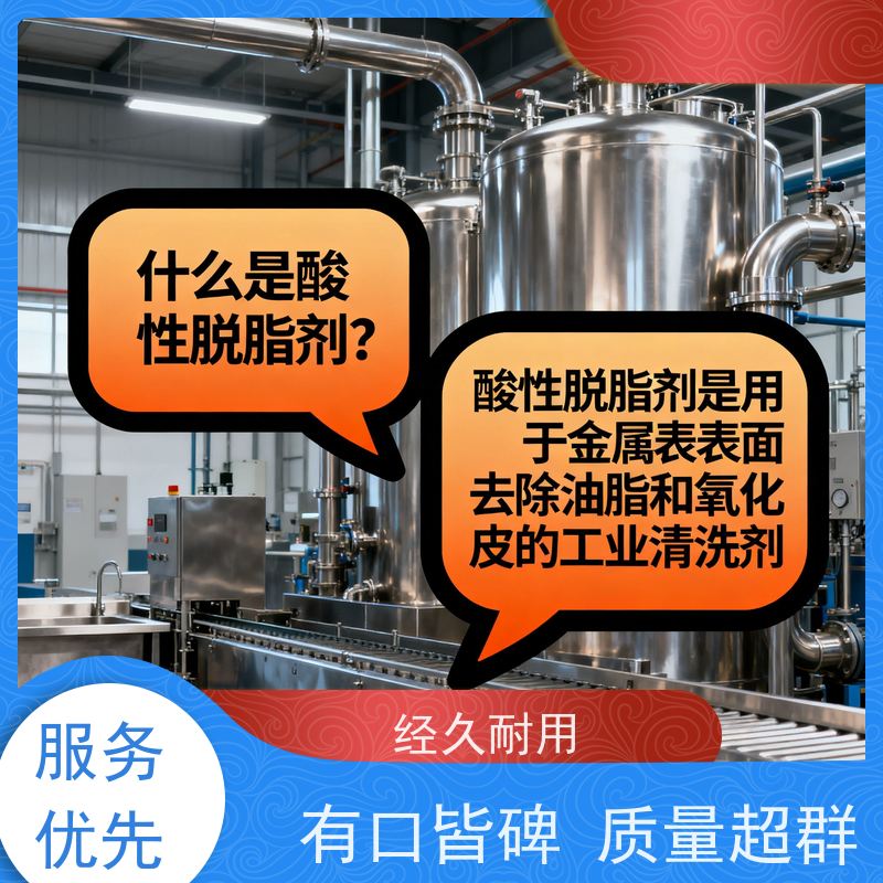 华凯 电镀脱脂剂 快速乳化油脂 去油除锈一步到位