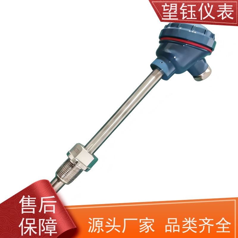 望钰 探针式 WRP铠装热电偶 化工反应釜 生产厂家