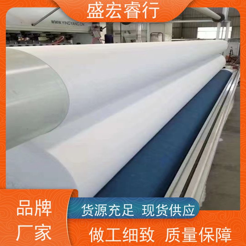 盛宏睿行 两布一膜不透水土工布 造纸厂污水池 耐污抗腐蚀防渗  复合膜