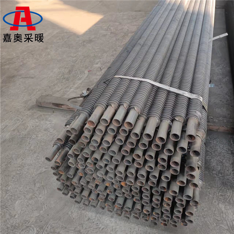 葡萄大棚用4寸翅片管散热器生产厂家