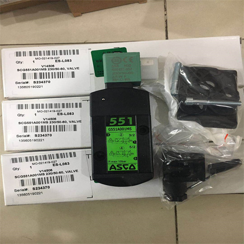 驱动方式ASCO阿斯卡电磁阀SCG551A001MS 230/50