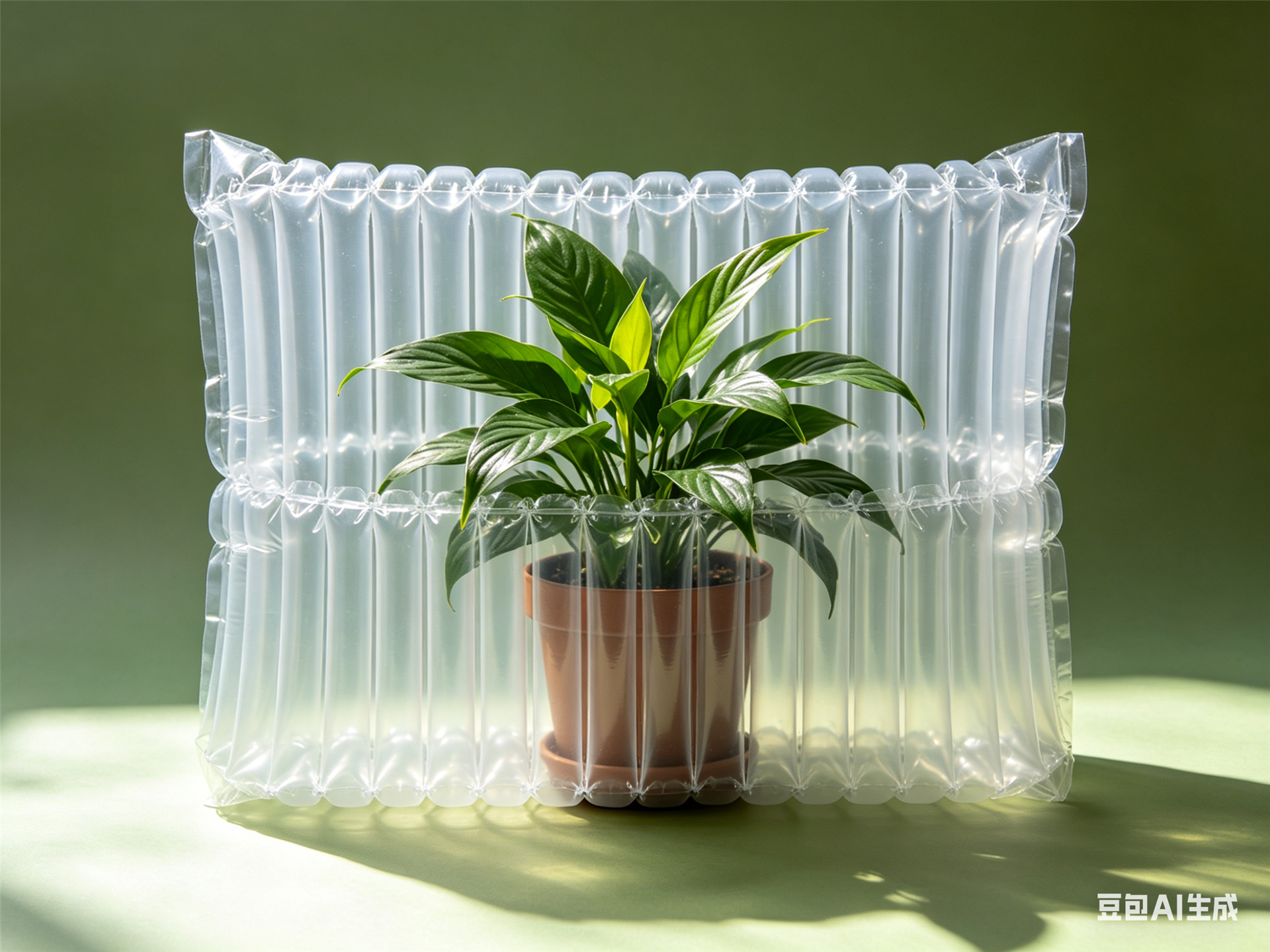 盆栽绿植气柱袋 防摔抗震 加厚包装袋 植物护根保土