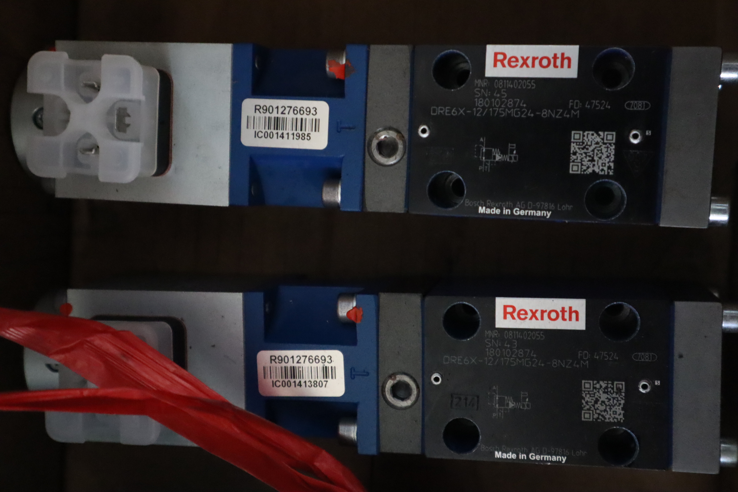 R901276693 0831006056 24VDC 0.8A 03494 REXROTH力士乐比例阀