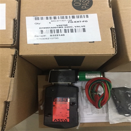 外壳材质说明ASCO阿斯卡电磁阀EF8210G034 220VAC/50