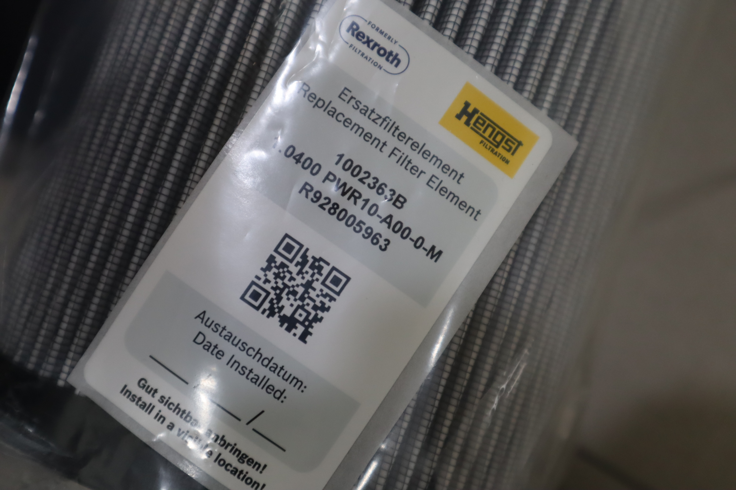 R928005963 1.0400 PWR10-A00-0-M 1002363B HENGST汉格斯特