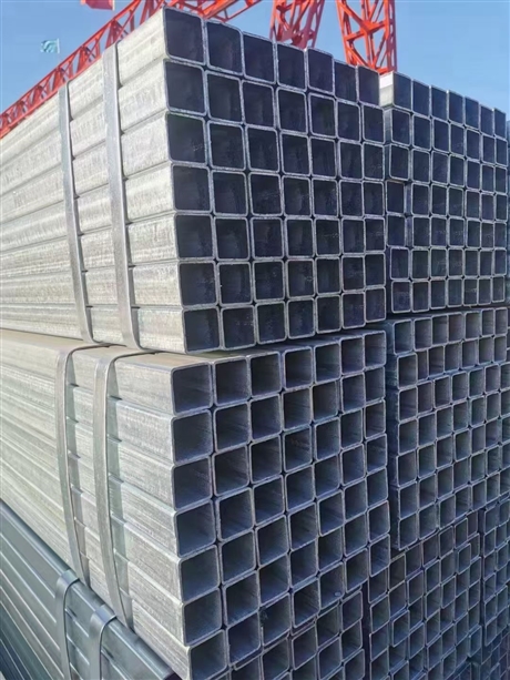 Hot-dip galvanized square tube