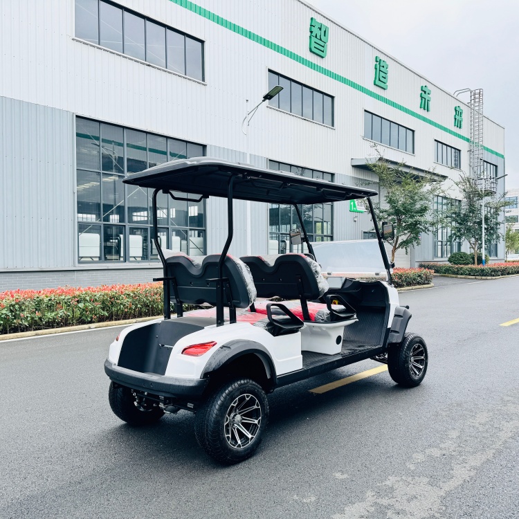 攀枝花高尔夫球车 4座高尔夫球车       运行阻力小