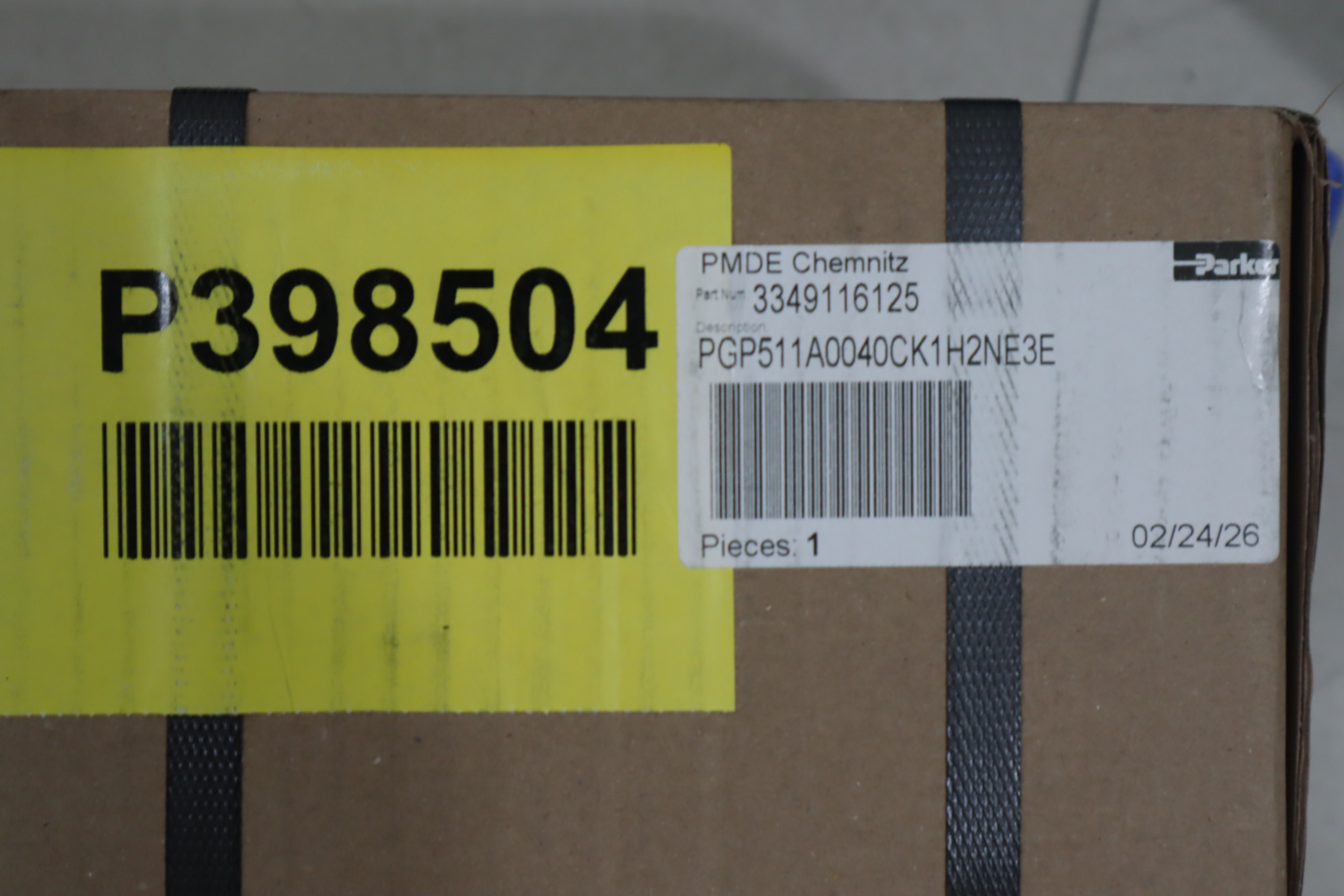 3349116318 PGP511A0080CL6H2NE5E  美国PARKER派克齿轮泵