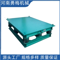 勇梅机械ZDP800翻转式振动平台 三维铸造震实台