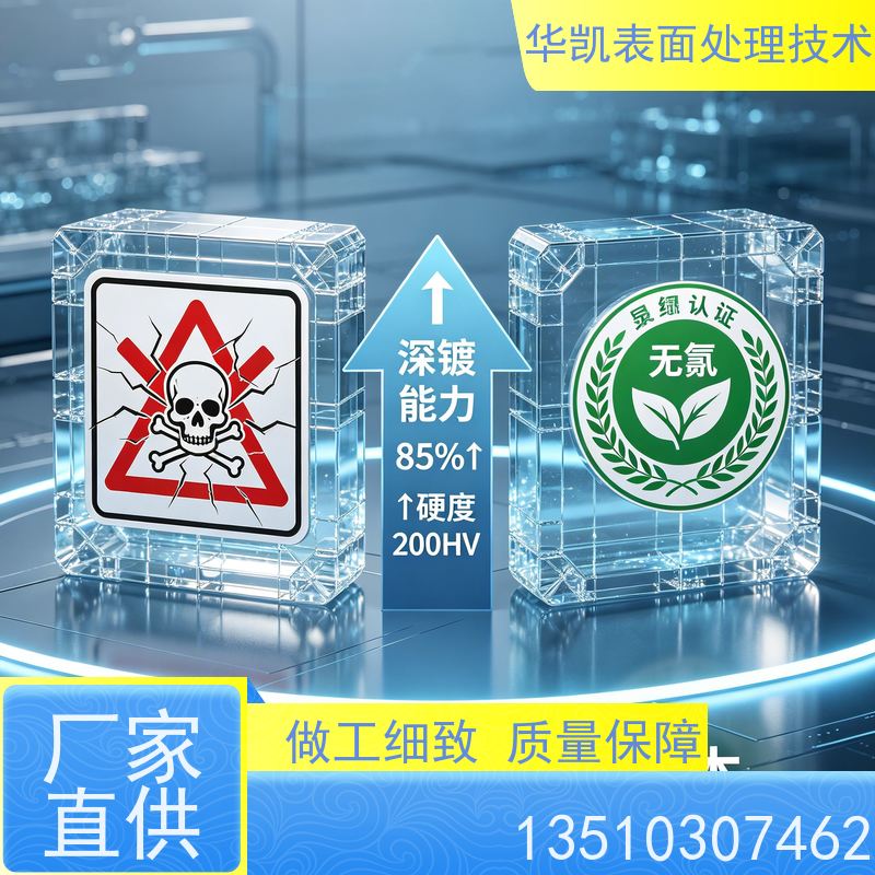 华凯表面处理 碱铜光亮剂 深孔覆盖强 高耐腐蚀