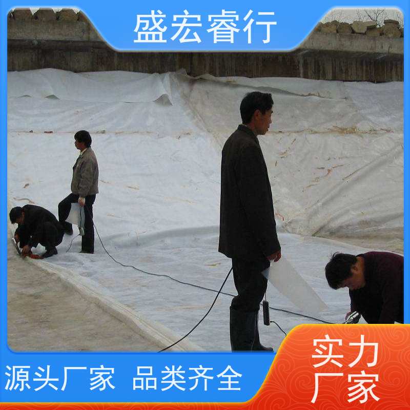 盛宏睿行 二布一膜防水土工布 软土地基处理 隔水加筋加固防渗  复合膜