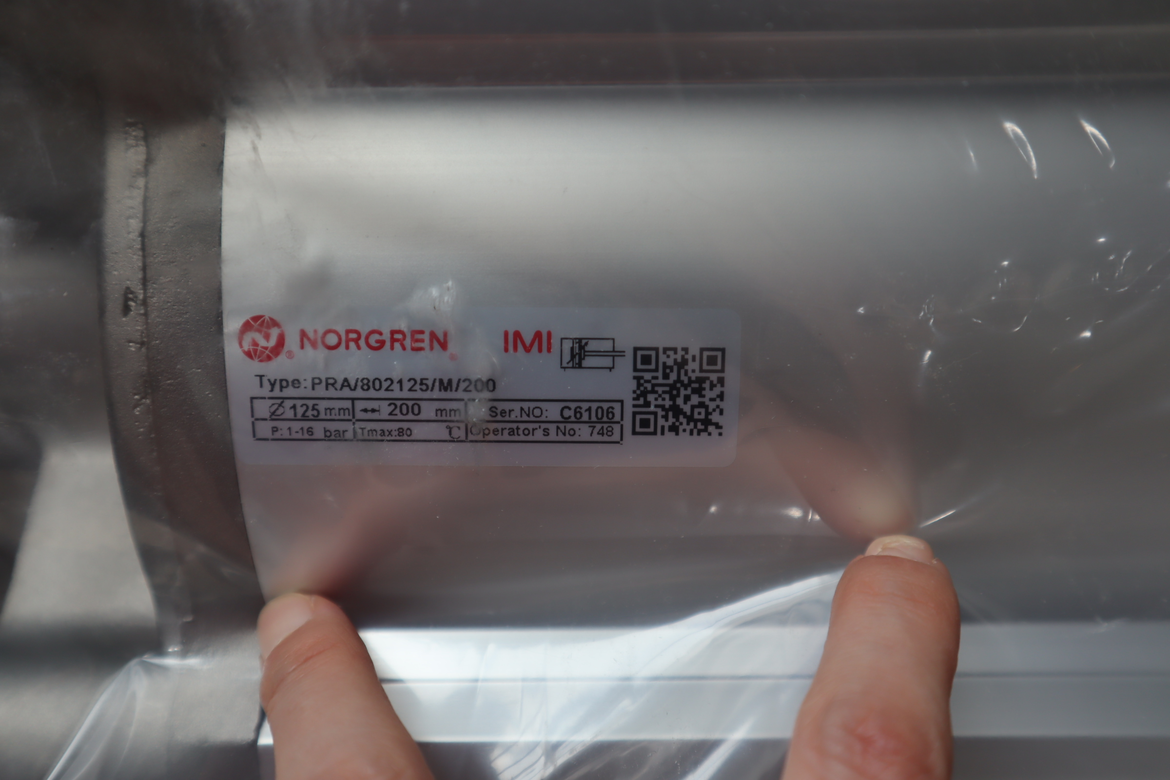 PRA/802125/M/200 NORGREN诺冠气缸气动阀