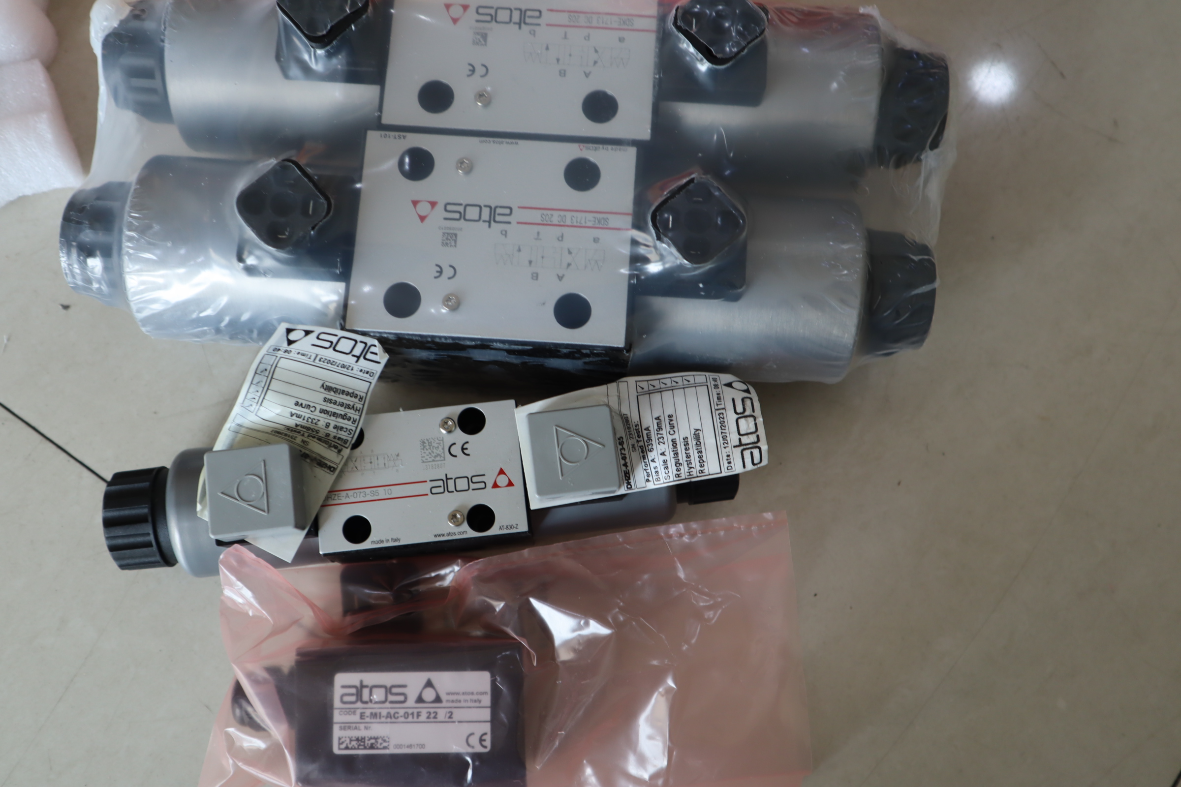 SDKE-1713 DC 20S 24VDC AST-101 意大利ATOS阿托斯电磁阀