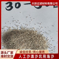 景德镇海砂海沙白沙滤料多少钱一吨