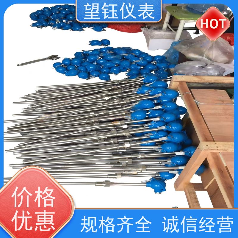 望钰 耐磨耐腐蚀 Pt100J型热电偶 热处理炉 厂家供应