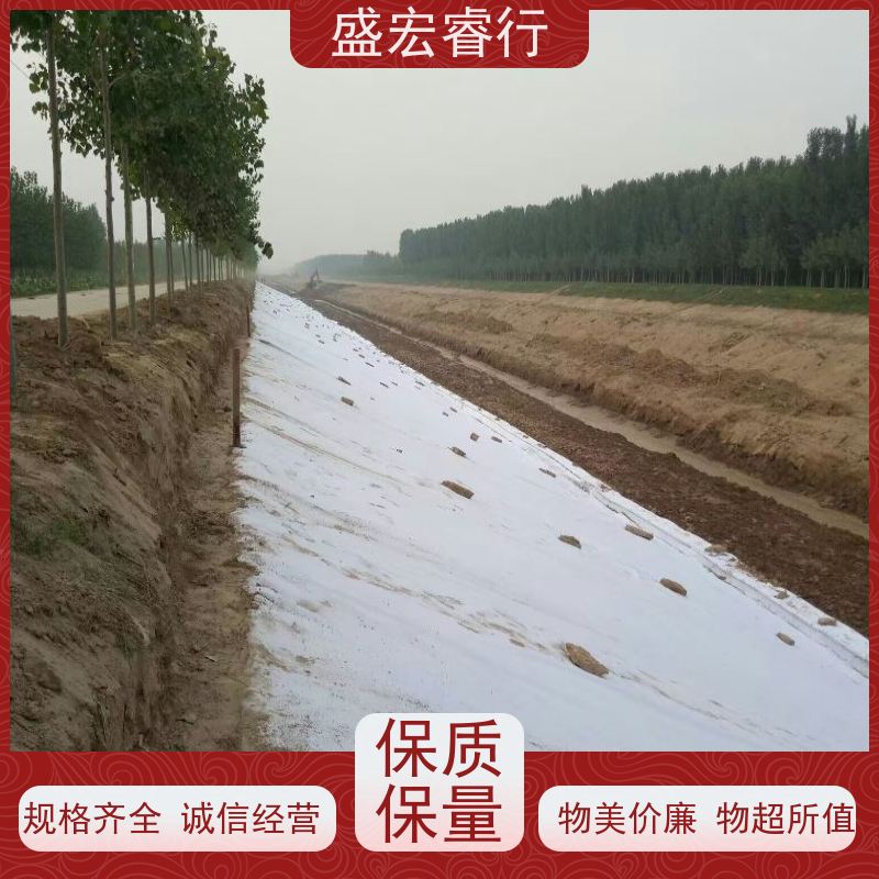 盛宏睿行 FNG土工布  黑色 工程施工隔离加固防尘布