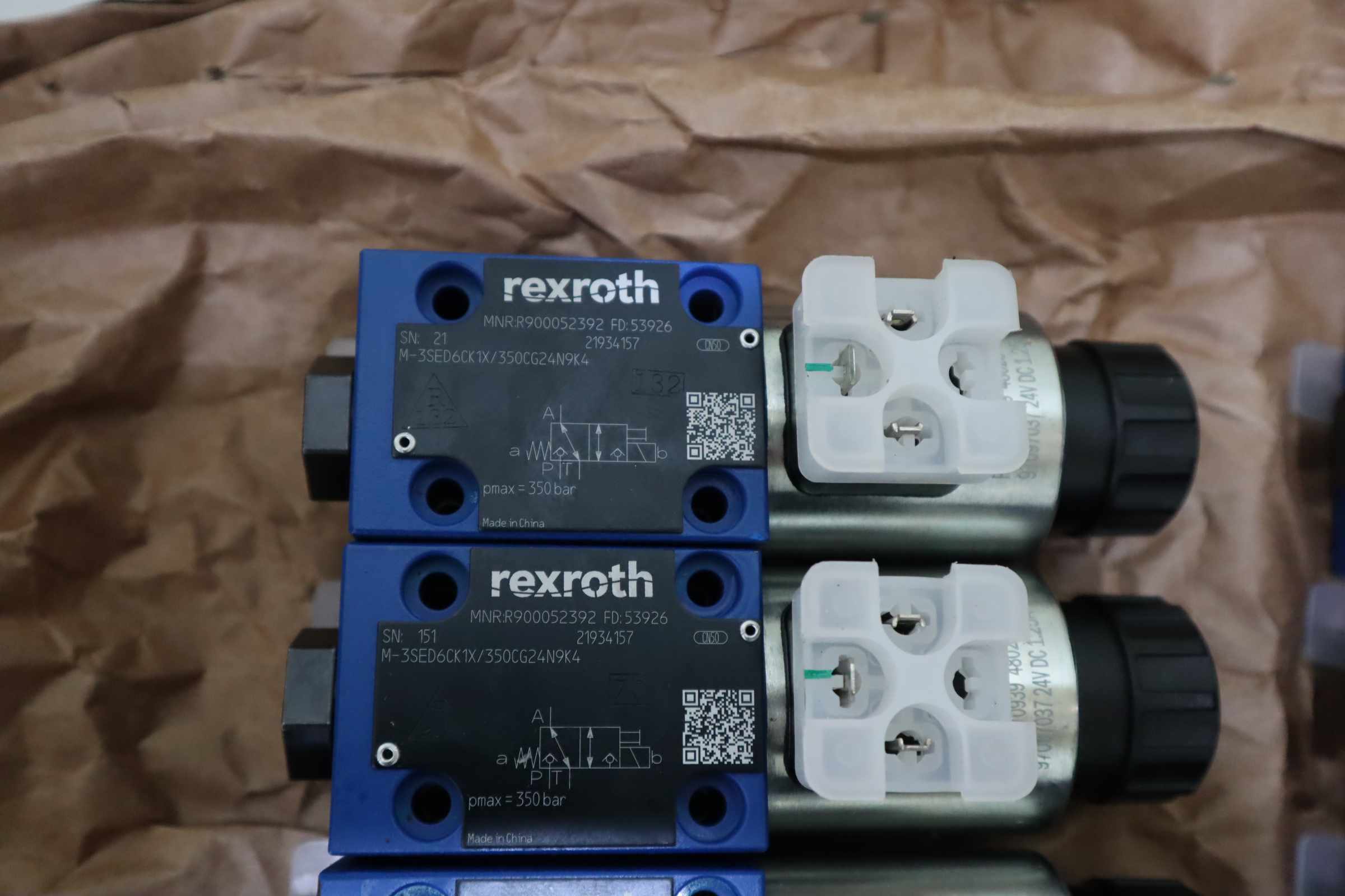 M-3SED6CK1X/350CG24N9K4 R900052392  德国力士乐REXROTH电磁球阀