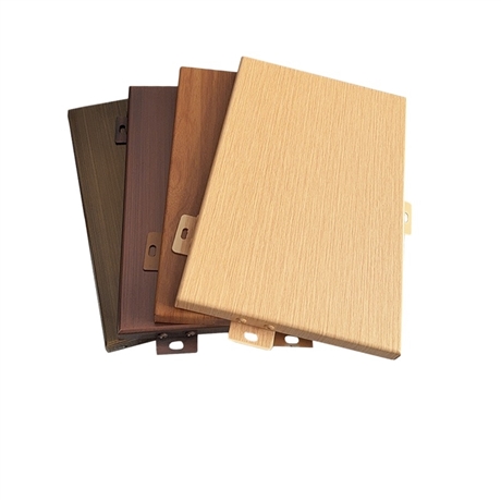 Fluorocarbon aluminum veneer