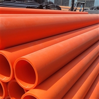 MPP power pipe modified polypropylene non excavation top pipe high temperature and high voltage cable protection pipe