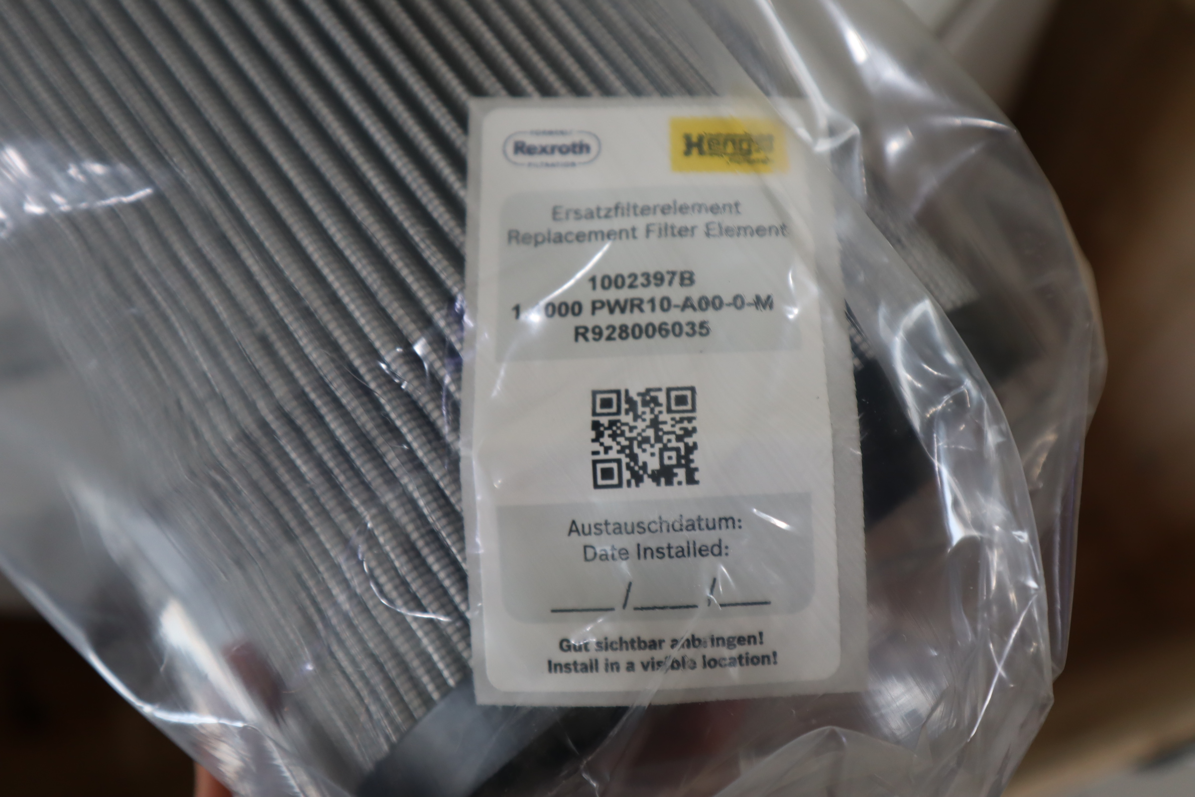 R928006035 1.1000 PWR10-A00-0-M 1002397B 汉格斯特HENGST滤芯
