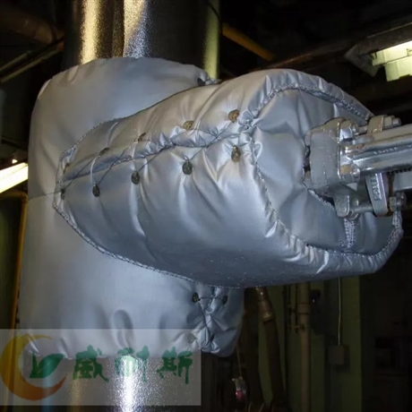 柔性截止阀保温防护衣，适配高温工况，检修无需破坏保温层