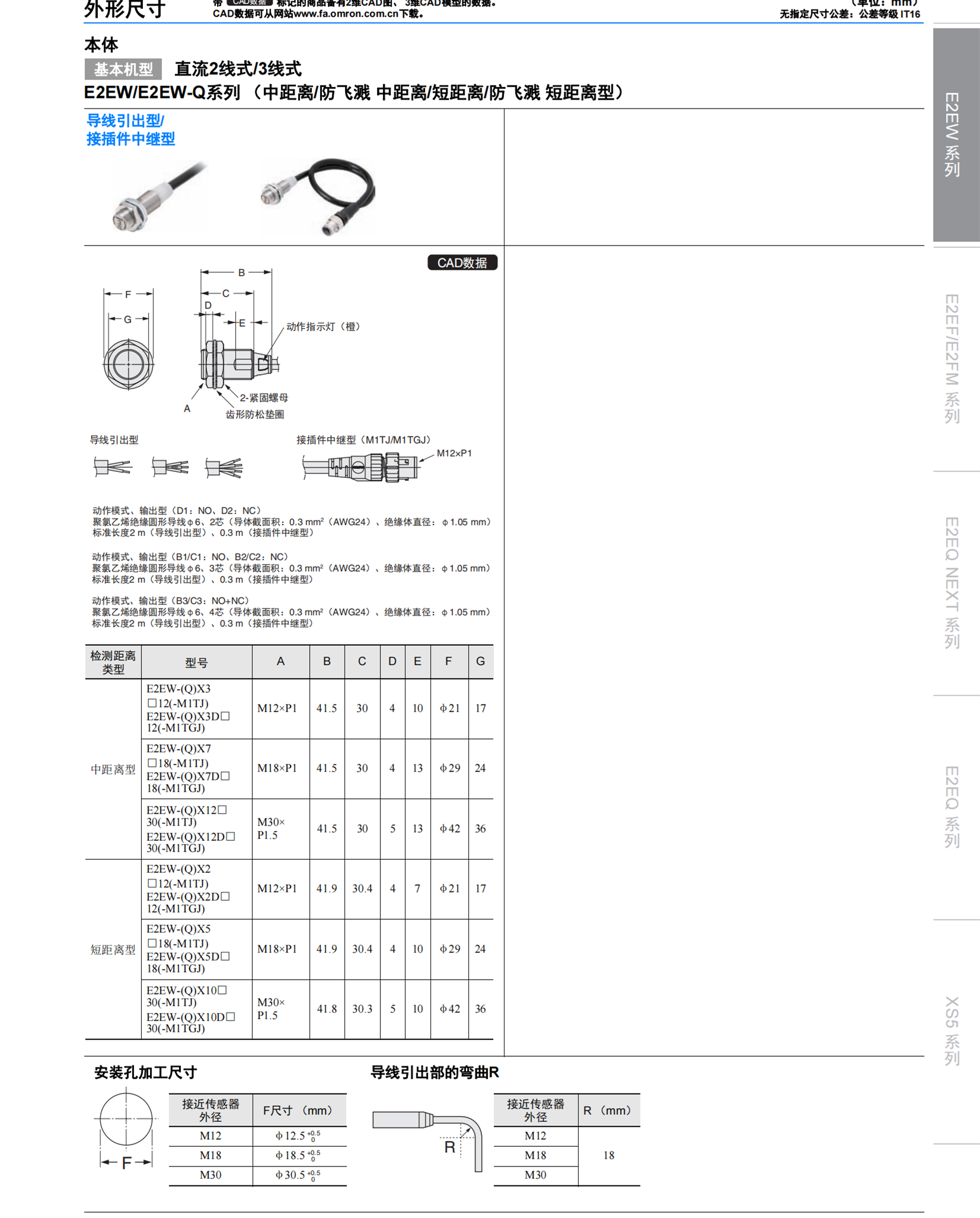 欧姆龙OMRON光电传感器E3JK-5DM1/5L-220v