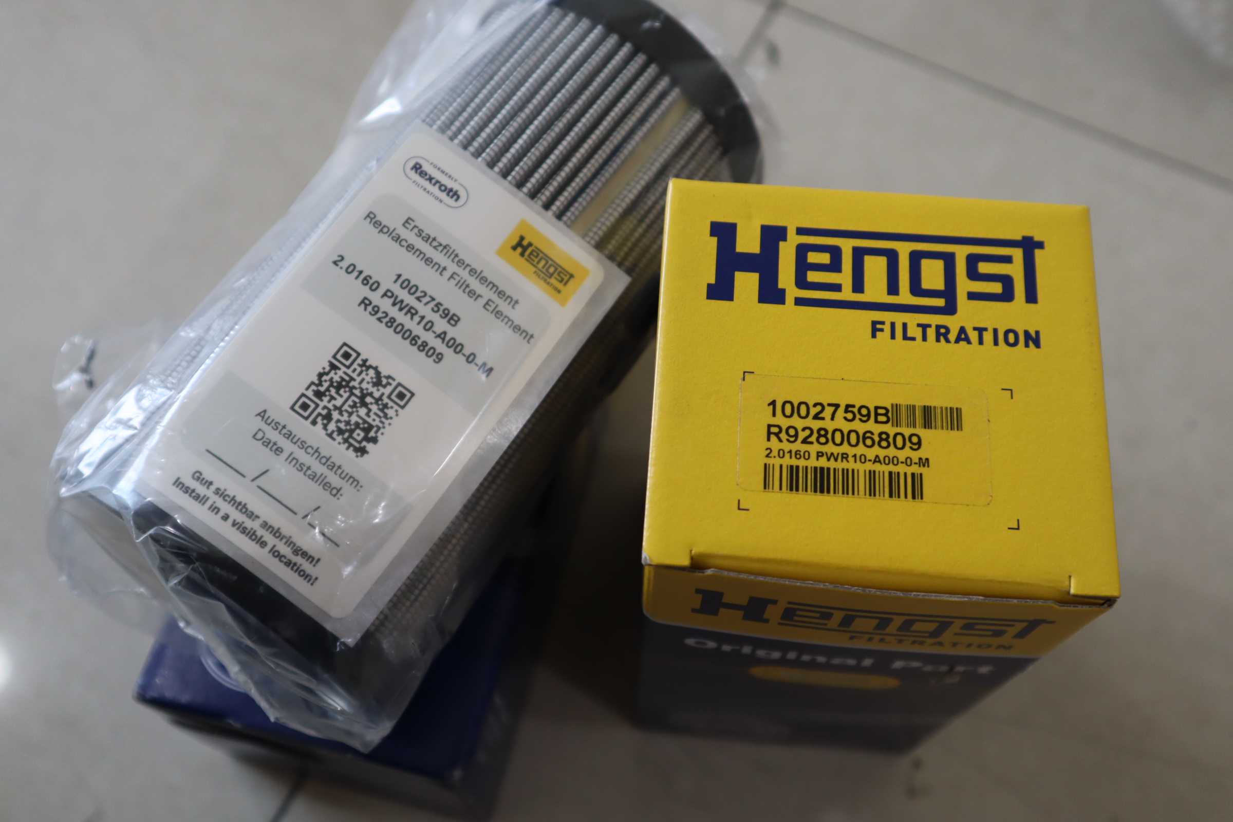 R928006809 2.0160 PWR10-A00-0-M 1002759B  汉格斯特HENGST滤芯