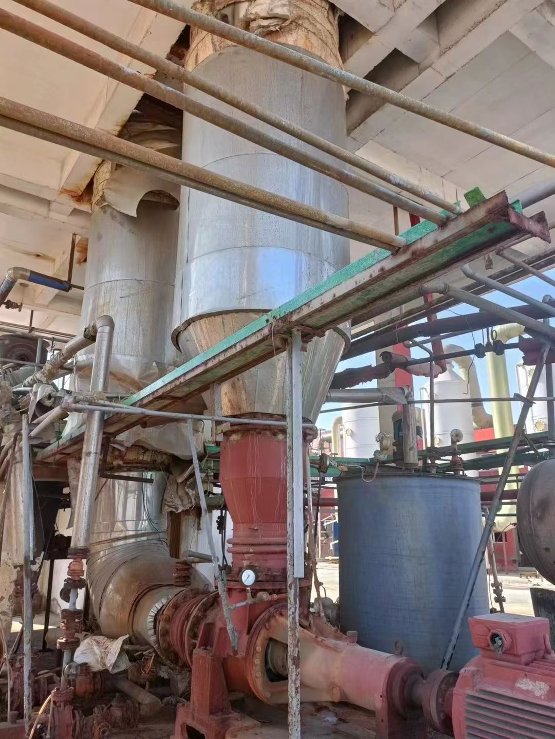 友聚 多效降膜蒸发器  工业废水零排放处理装置 抗酸碱耐腐蚀