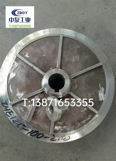 IHE80-65-125后泵盖 材质CD4MCU