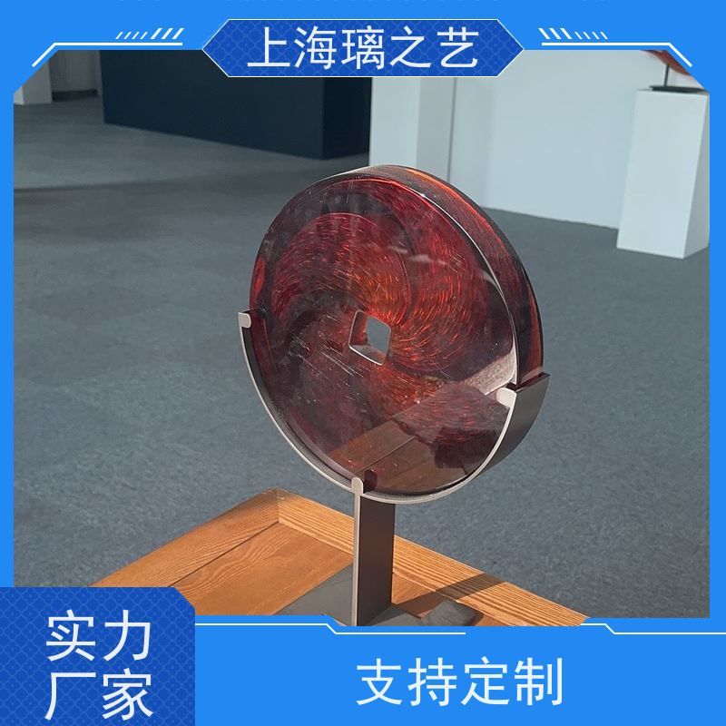 璃之艺现代艺术琉璃琉璃屏风定制工厂