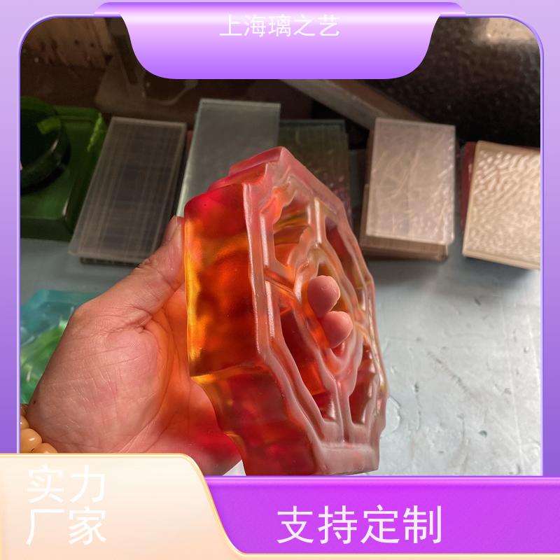 璃之艺墙面琉璃装定制工厂