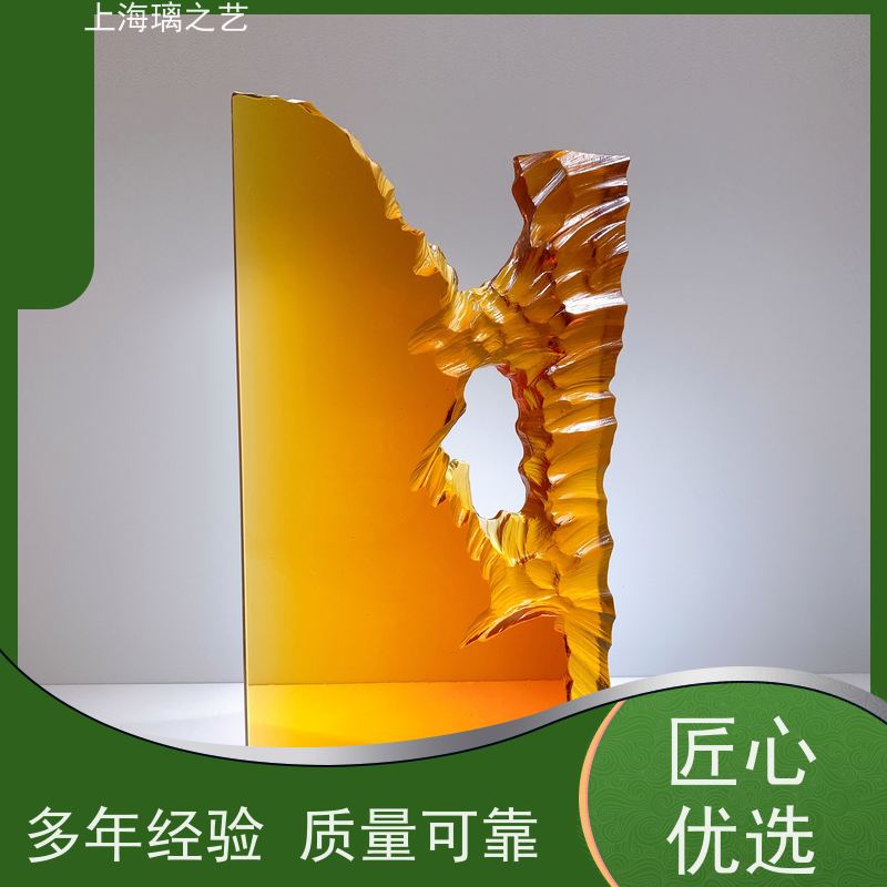 璃之艺别墅琉璃装饰轻奢琉璃造型生产厂家