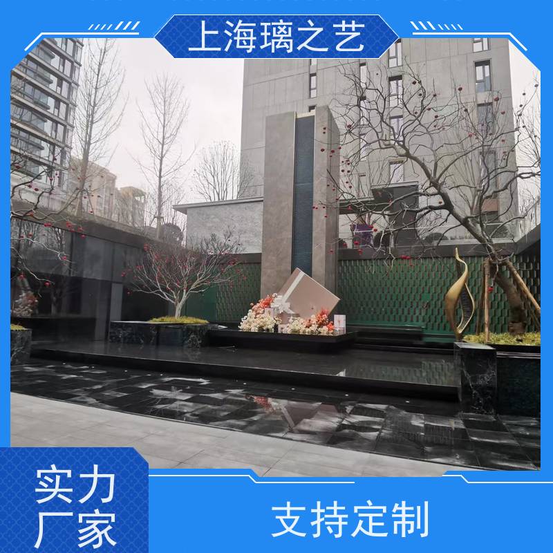 璃之艺中式琉璃室内琉璃景观定制公司