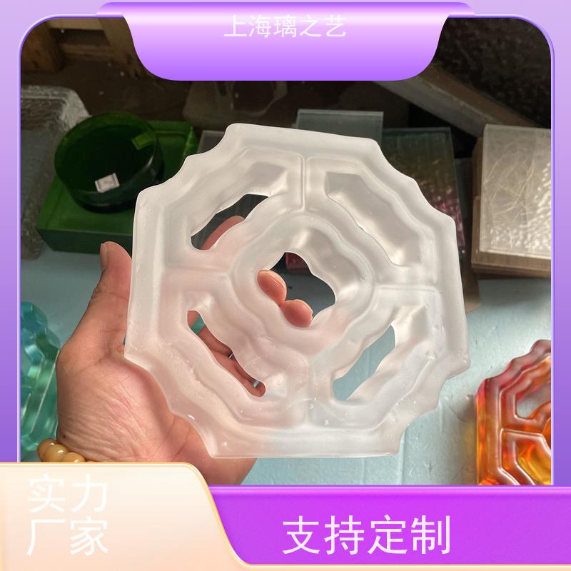 璃之艺现代艺术琉璃琉璃隔断定制工厂
