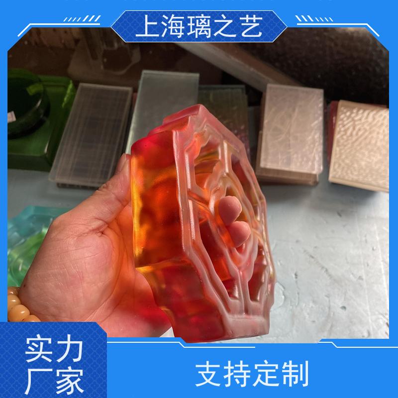 璃之艺国风琉璃琉璃屏风定制厂家