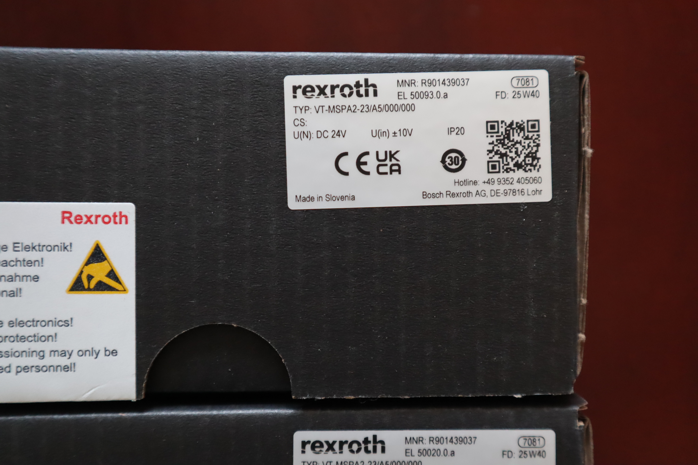 VT-MSPA2-23/A5/000/000 R901439037 力士乐放大器