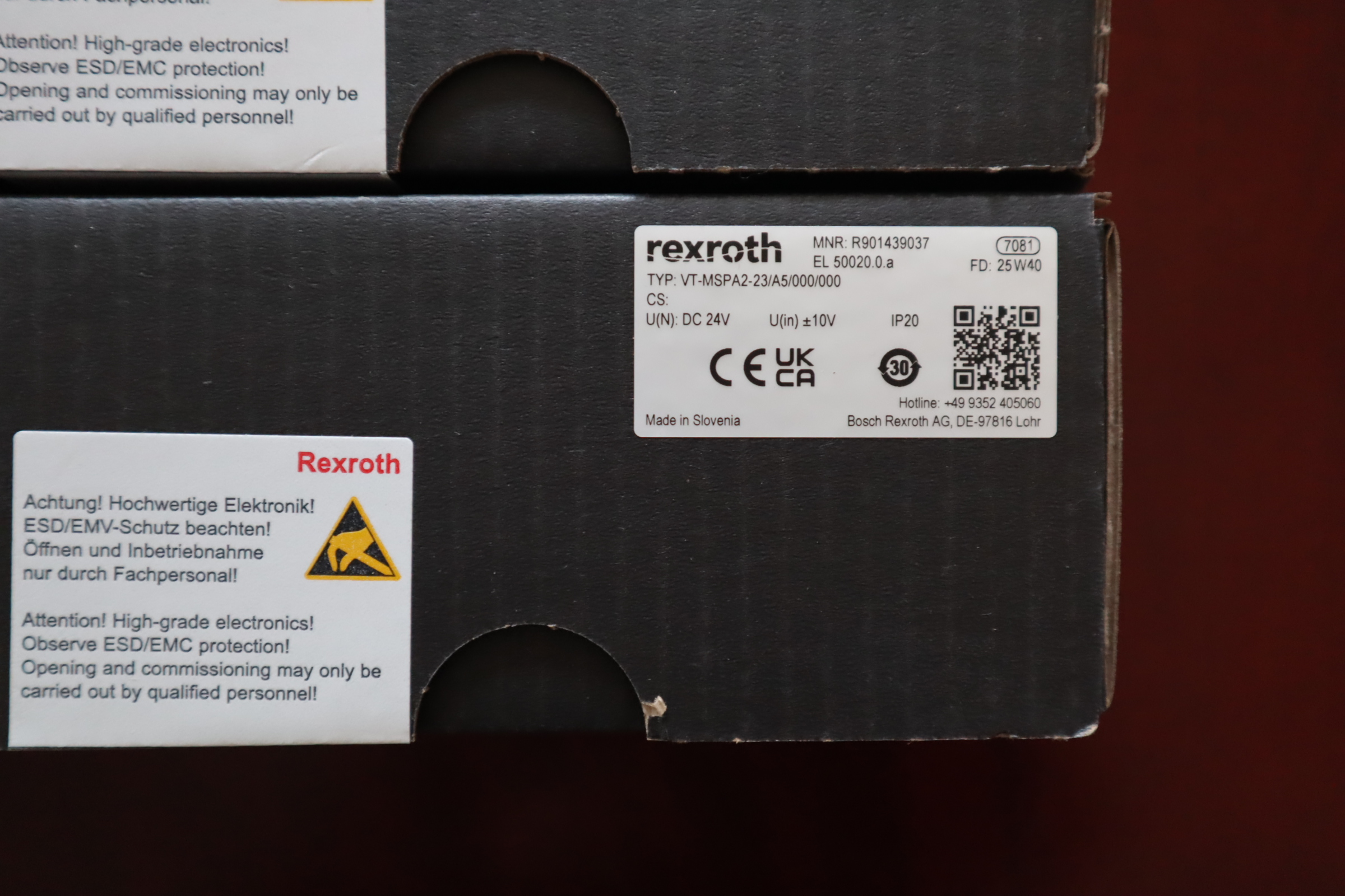 VT-MSPA2-23/A5/000/000 R901439037 力士乐放大器