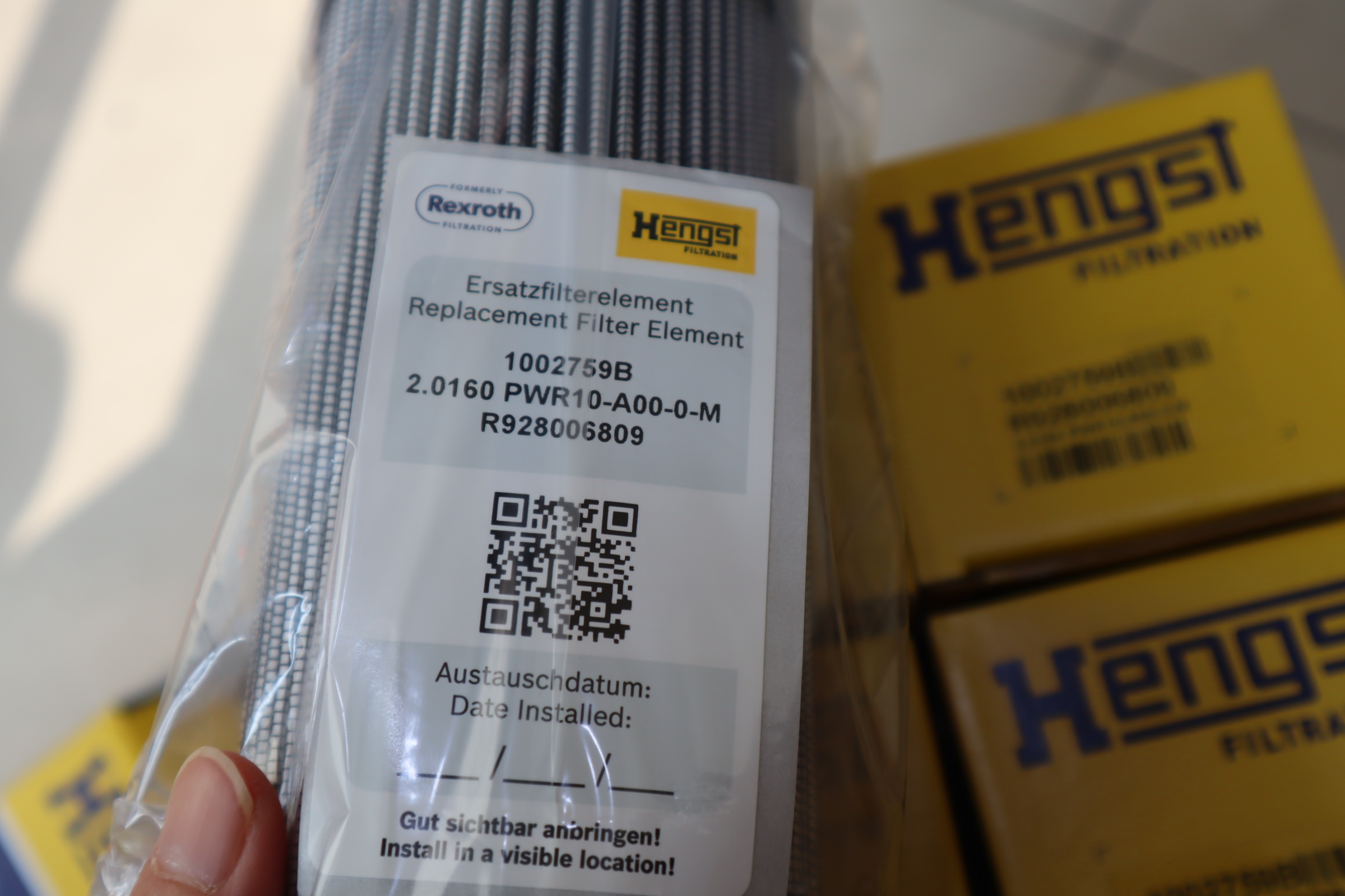 2.0160 PWR10-A00-0-M R928006809 1002759B HENGST汉格斯特