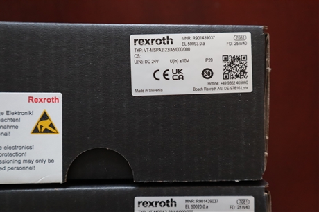 VT-MSPA2-20/A5/000/000 R901439037 REXROTH放大器