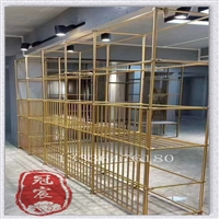 304不锈钢家用酒柜定制 新中式风格恒温洋酒柜 3d建模免费设计加工