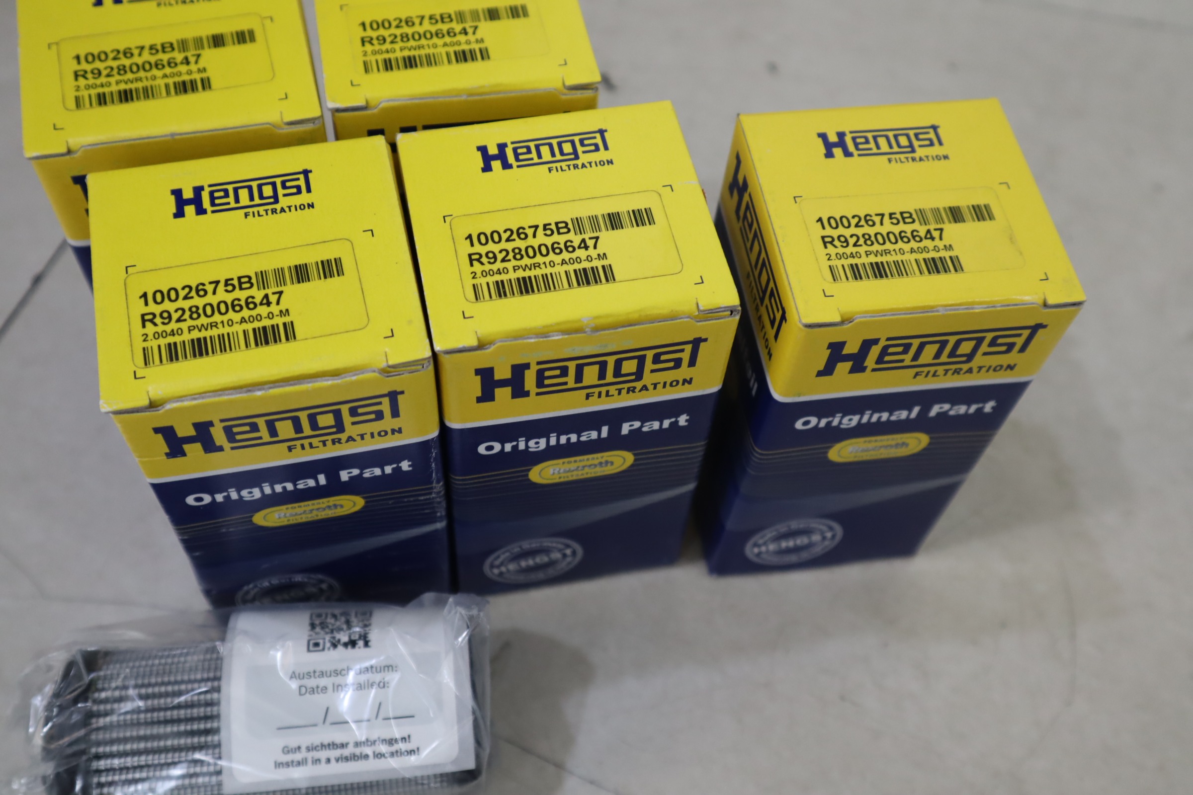 R928006647 2.0040 PWR10-A00-0-M 1002675B 汉格斯特HENGST滤芯