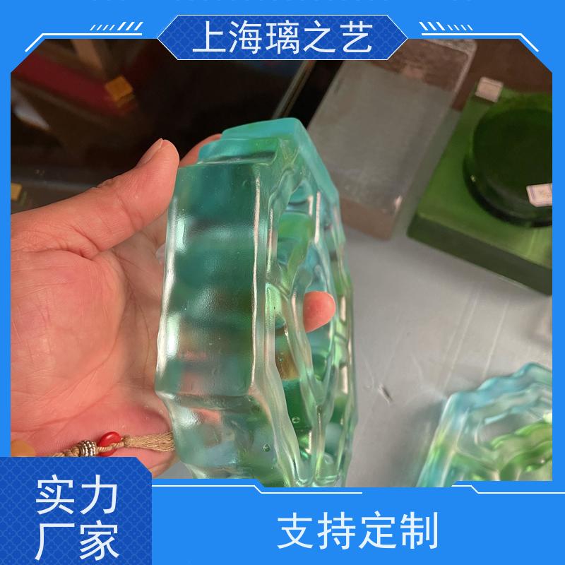 璃之艺中式琉璃琉璃隔断定制工厂