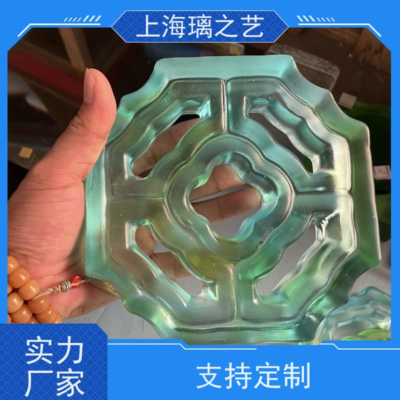 璃之艺禅意琉璃琉璃背景墙定制厂家