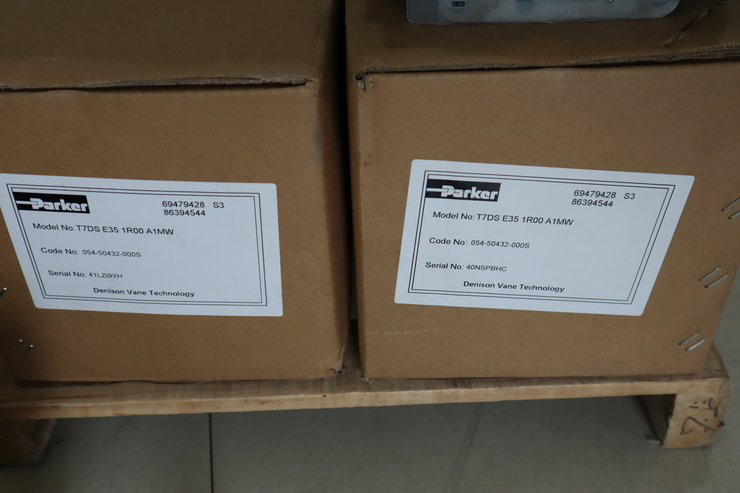 T7DS E35 1R00 A1MW 054-50432-000S 派克PARKER丹尼逊DENISON