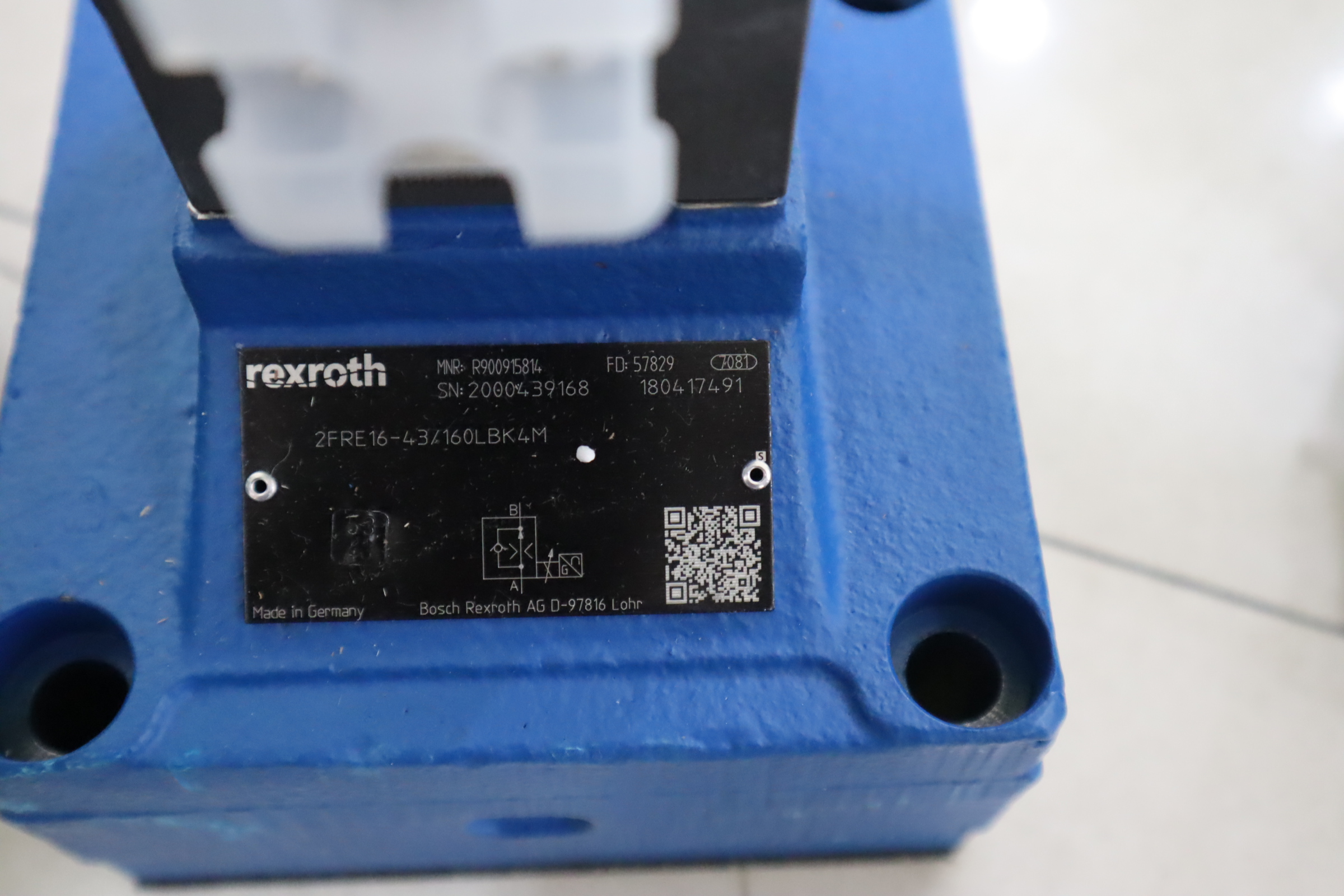 R900915814 2FRE16-43/160LBK4M 德国力士乐REXROTH 流量阀比例阀