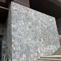 宿州市蓝石英碎拼石-干垒手搬块毛石条工厂省钱推荐