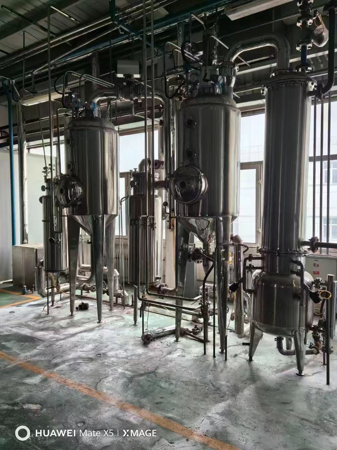 可定制 强制循环蒸发器 螺旋管式  全国上门收购评估化工设备