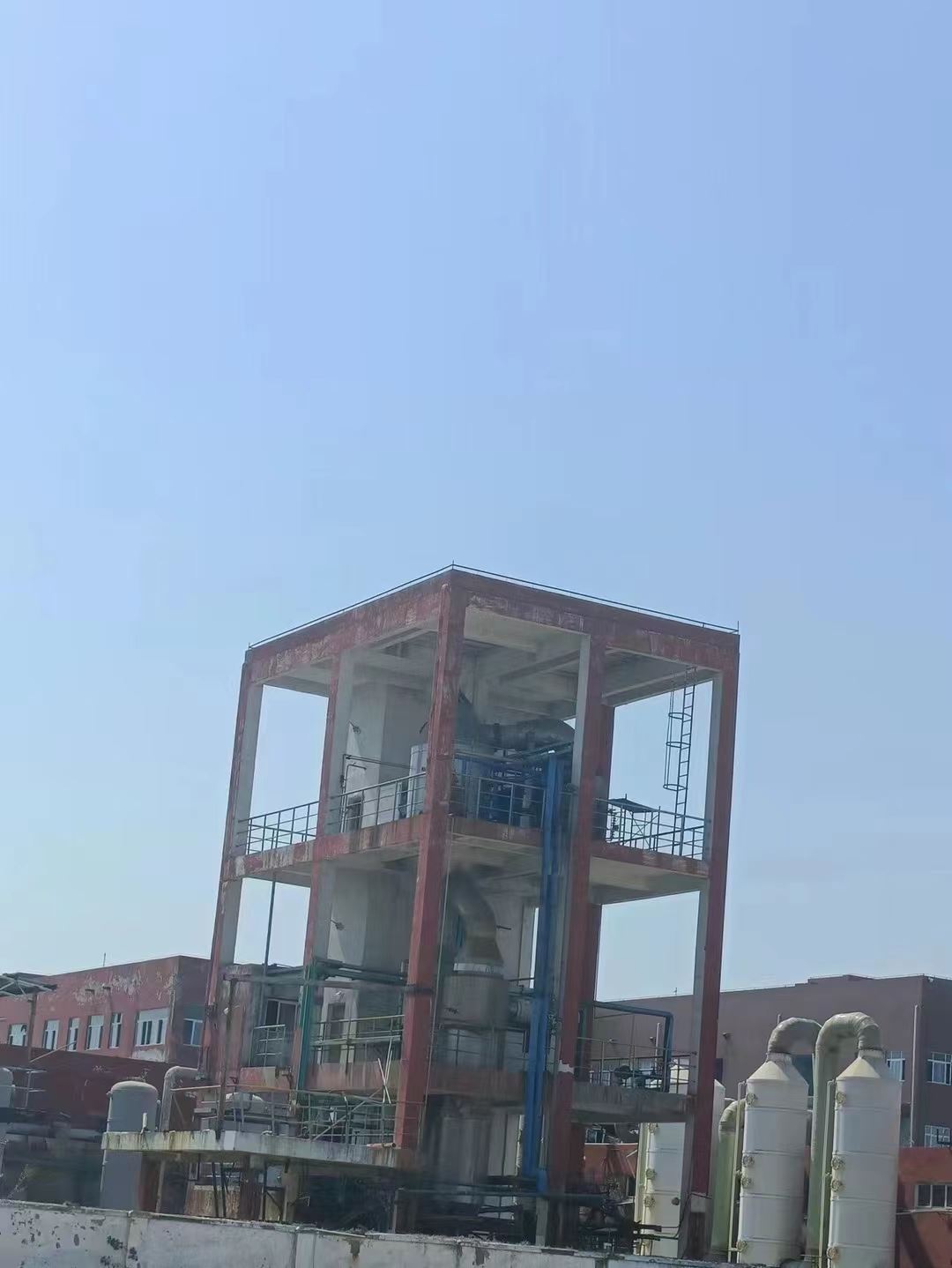 友聚 Mvr蒸发器 螺旋管式  中药浓缩设备 外循环型 立式